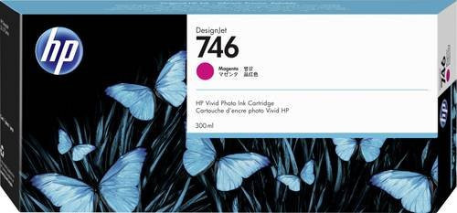 HP Original 746 Tintenpatrone Magenta 300 ml P2V78A - Bild 2