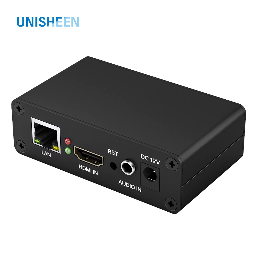 Unisheen BM1000H HDMI zu IP Video-Encoder-Board in Schwarz für IPTV-Systemintegration mit H.265 H.264 Unterstützung für SRT RTSP und RTMP - Bild 2