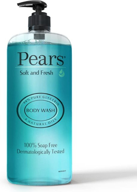 Pears Körperwäsche Gel mit Glycerin und Minzextrakt, 750 ml, Unisex - Bild 1