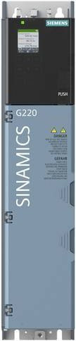 Siemens Frequenzumrichter 6SL4112-0CA12-0BF0 in Grau - Bild 1