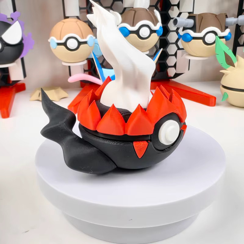 Bandai Pokémon Giratina Darkrai Mewtwo Poké Ball, Modell, Desktop Ornament - Bild 2