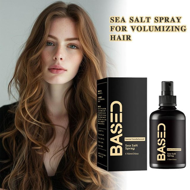 BASED Meersalz-Spray Santal Sandelholz, 170 ml, Unisex, Matt-Finish - Bild 1