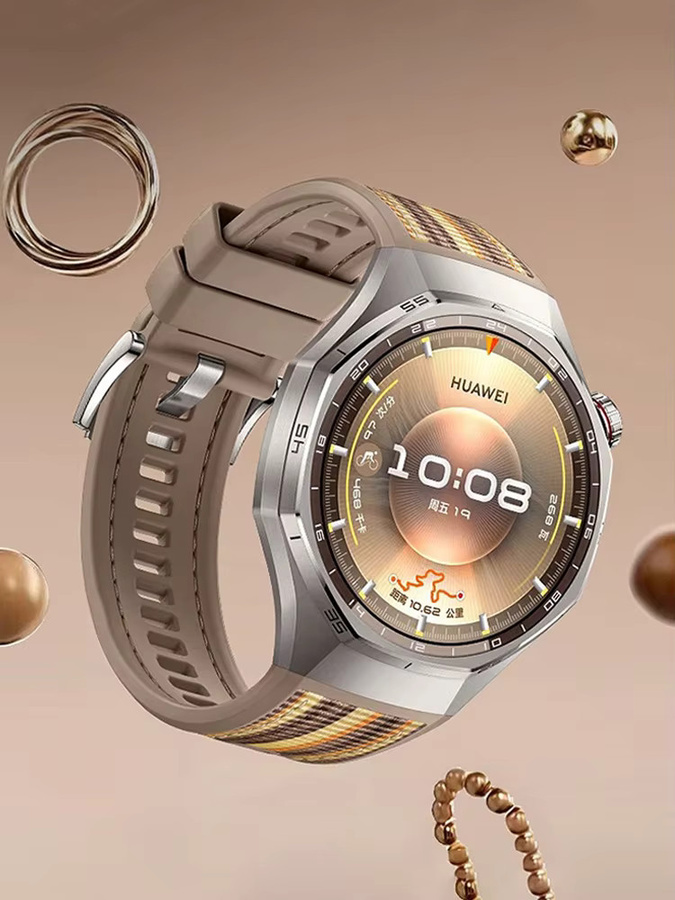 Huawei Uhrenarmband Edelstahl, Silber, Unisex - Bild 7