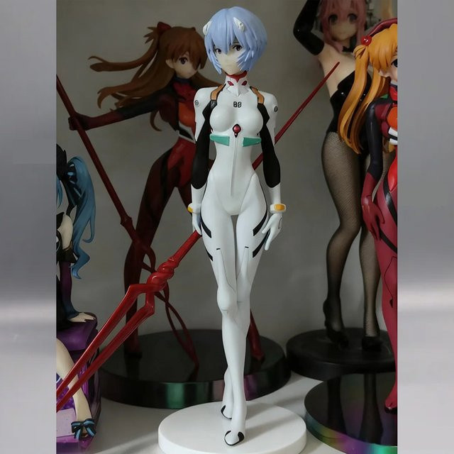 Bandai Evangelion Rei Figur, Lance Of Longinus, 23 cm, Einzelfigur - Bild 1