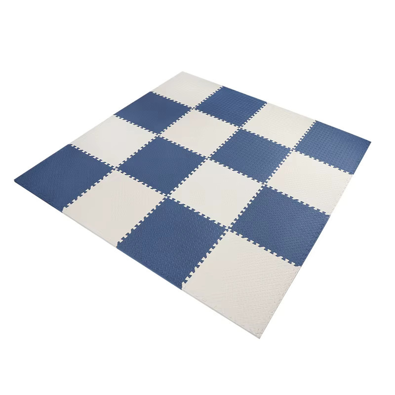 16 Stück EVA-Schaum Spielmatte für Kinder von DHDH in Weiß, Puzzle-Bodenmatte für das Kinderzimmer, B/B/H: 30 x 30 cm pro Teil - Bild 3