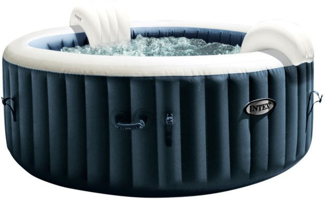 Intex PureSpa Plus Bubble Massage aufblasbarer Whirlpool, Durchmesser: 196 cm, Höhe: 71 cm - Bild 1