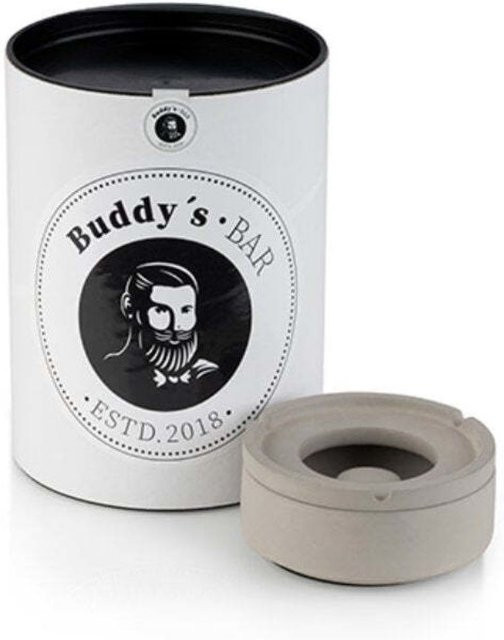 Buddy’s Bar Windaschenbecher aus Beton in Grau, Breite: 10,5 cm, Höhe: 5 cm - Bild 1