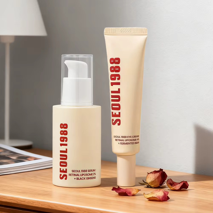 SEOUL 1988 Hautpflegeset, Retinol Augencreme und Gesichtsessenz, Unisex - Bild 1