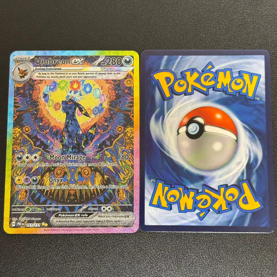 Bandai Pokémon Eeveelution Umbreon Sammelkarten, 9-teiliges Set, Englisch - Bild 3