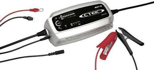 CTEK MXS 10 Automatikladegerät 12V 10A in Silber - Bild 1