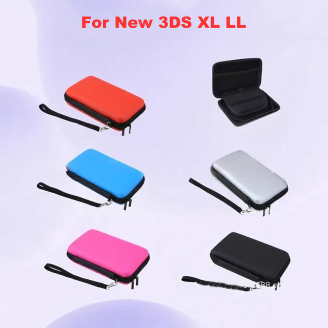 EVA-Tragetasche in Pink als Hartschalenkoffer Schutzhülle für Nintendo 3DS XL, New 3DS XL und 3DS LL - Bild 1