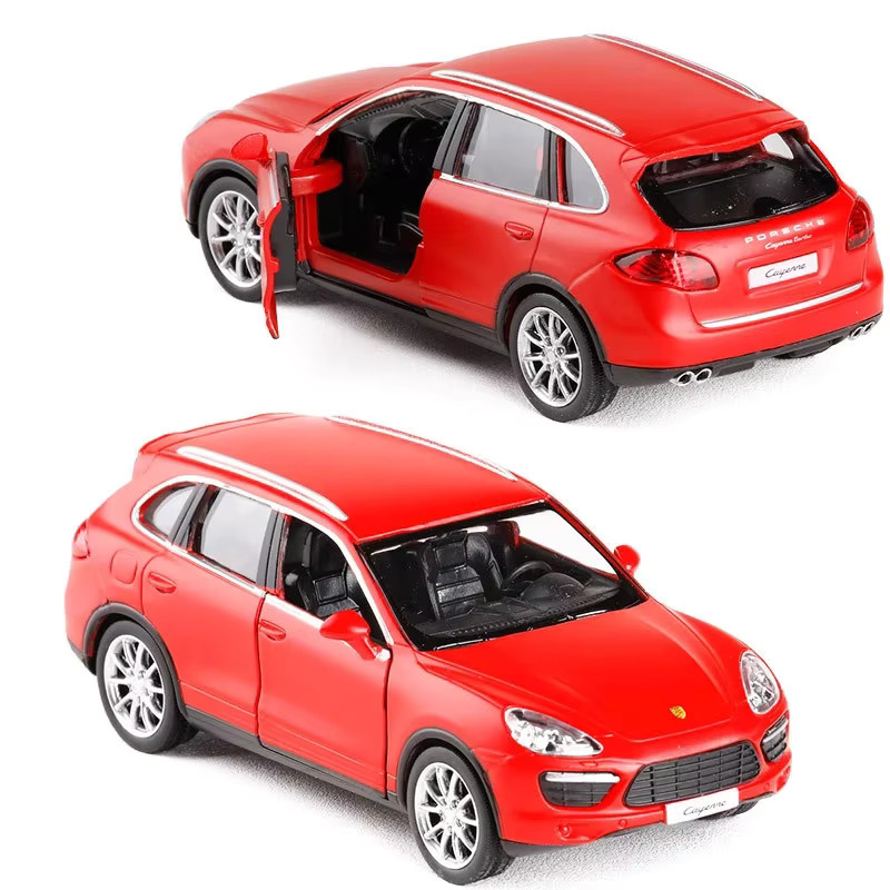 MAKEDA Cayenne SUV Diecast Pull Back Modell Auto, 1:36, Metall, ab 3 Jahre - Bild 2
