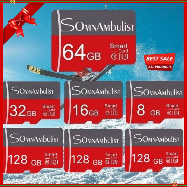 SomnAmbuList MicroSD Speicherkarte Klasse 10 mit USB-C Anschluss für Smartphones - Bild 1