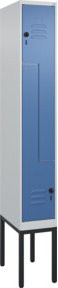 C+P Z-Spind Classic PLUS Gestell mit 2 Fächern und Sicherheits-Drehriegel Verschluss 7035/5023, Höhe: 212 cm, Breite: 30 cm, Tiefe: 50 cm - Bild 1