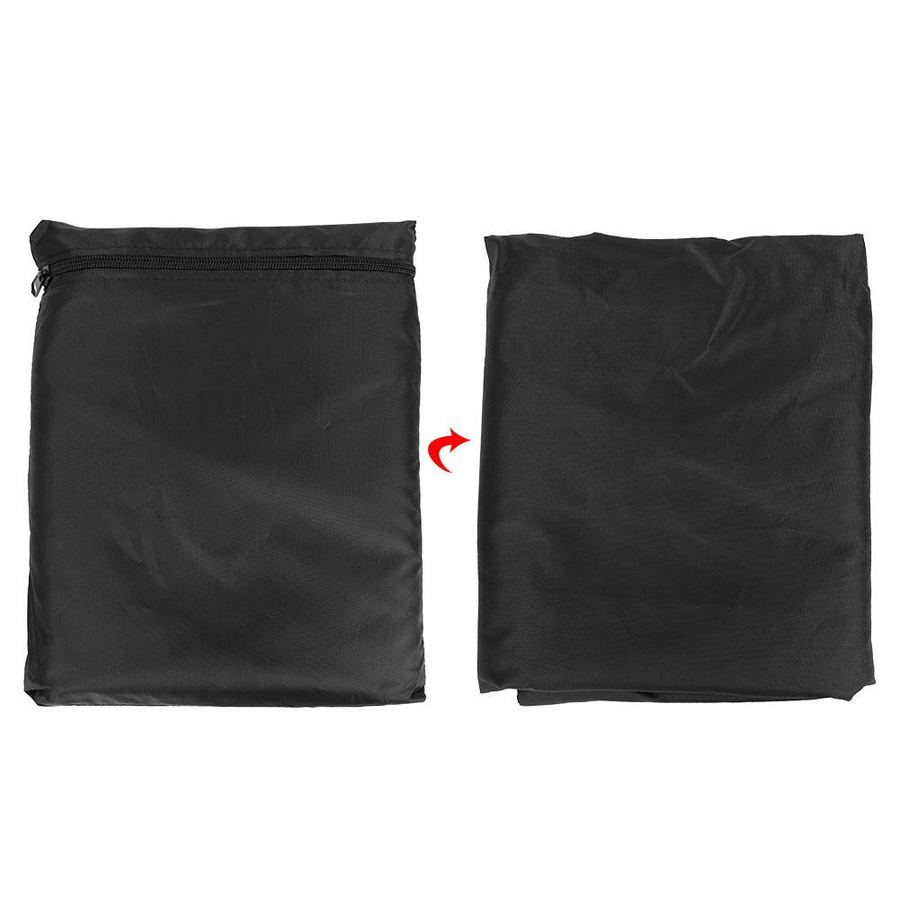 Wosawe Outdoor Sports Regenschirmhülle aus wasserdichtem 210D Oxford-Gewebe in Schwarz, UV-Schutz und staubdicht, B: 265 cm, H: 100 cm - Bild 8