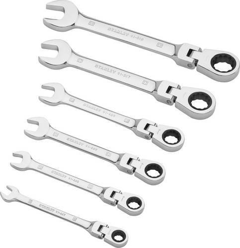 Stanley Ring-Gabelschlüssel-Set in Silber, 6-teilig - Bild 1