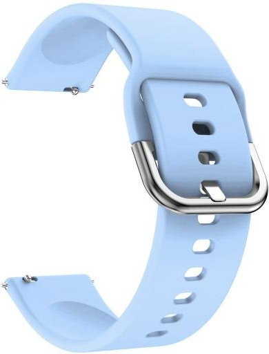 Shenmeida Uhrenarmband Smartwatch, Silikon, Babyblau, Unisex - Bild 1
