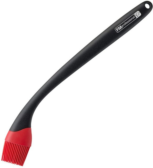 FMprofessional Profi-Grillpinsel aus Silikon, Mehrfarbig, Länge: 35 cm - Bild 1