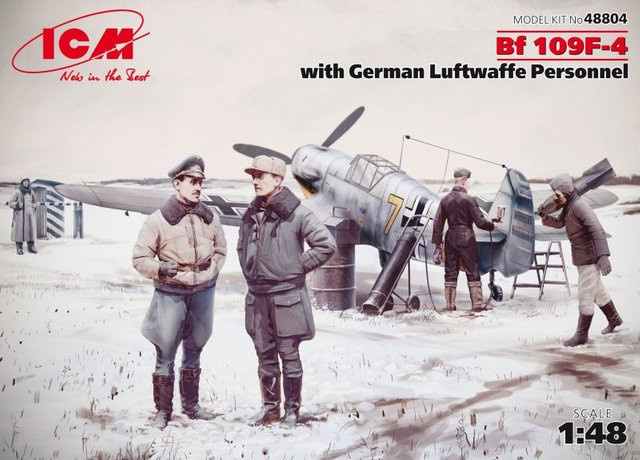 ICM Messerschmitt Bf 109 F-4, Modellbau, 1:48 - Bild 1