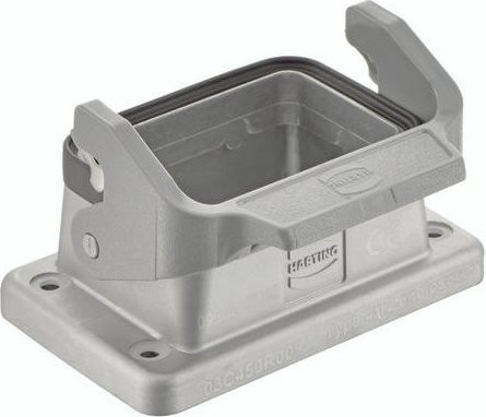 HARTING Anbaugehäuse 09 62 806 0392 09628060392 in Grau aus Kunststoff - Bild 1
