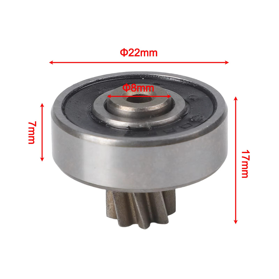 Moto Gear 8 Zähne Getriebe für 12 V 16,8 V 21 V Säbelsäge - Bild 2