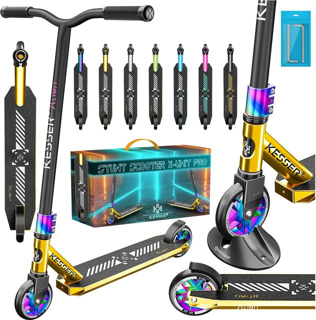 KESSER Stunt Scooter X-Limit-Pro Kickscooter ab 8 Jahren - Bild 1