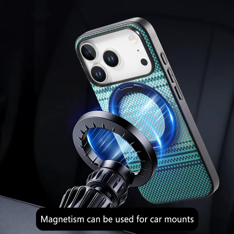 Harte magnetische Handyhülle mit 360 Grad drehbarem Kickstand für Samsung Galaxy S27 S26 S25 S24 S23 Plus Ultra FE in Grün - Bild 4