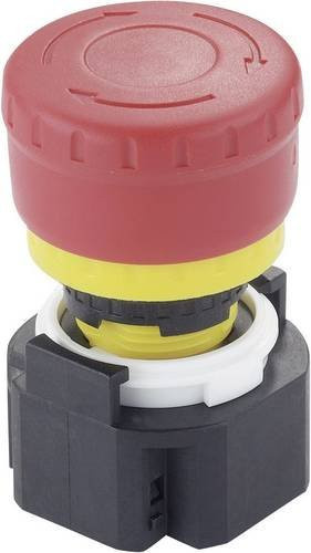 Idec XA1E-BV313R Not-Aus-Schalter selbstüberwacht, Rot, 250 V/AC, 3A, 3 Öffner und 1 Schließer - Bild 1