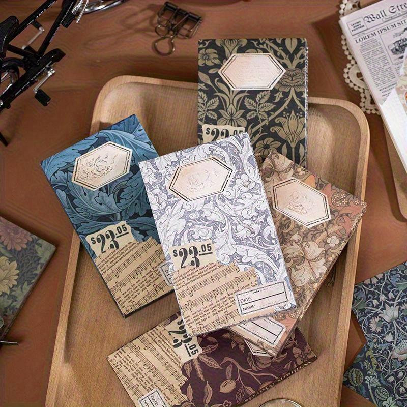 60 Stück Vintage Literatur und Kunst Scrapbooking Grundpapier für Junk Journal und DIY Dekoration, Mehrfarbig - Bild 2