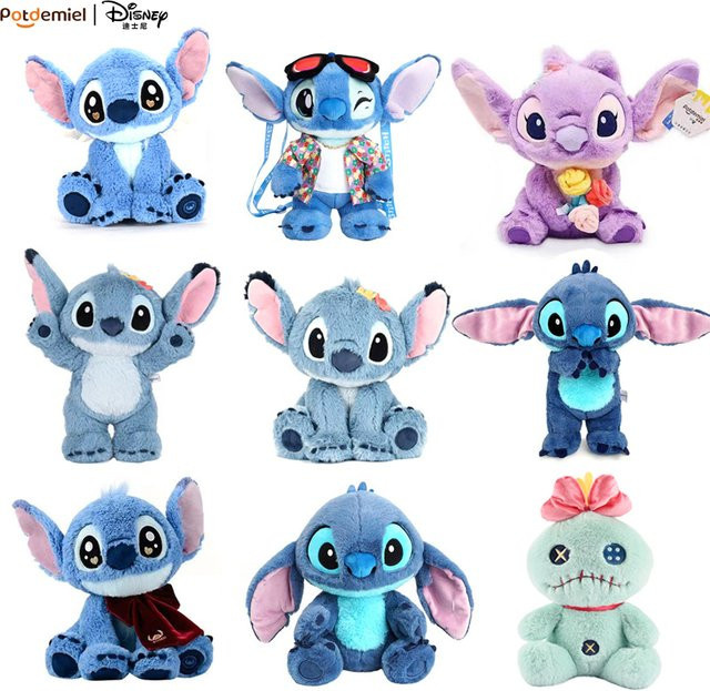 Disney Stitch Angel Scrump, Plüschtier, Blau - Bild 1