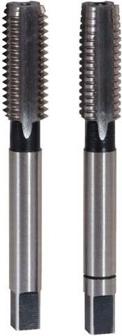 KS Tools HSS Handgewindebohrer-Satz MF, 2-teilig, Farbe: Silber, Material: Stahl - Bild 1