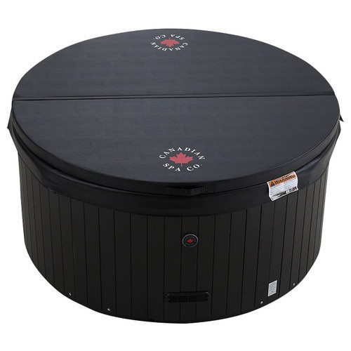 Canadian Spa Whirlpool Okanagan für 4 Personen, Plug & Play, braun, H x B x T: 73 x 160 x 160 cm - Bild 2