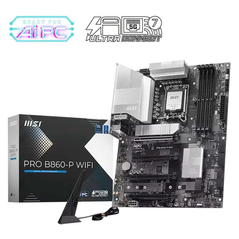 MSI Wi-Fi 7 Antenne in Weiß mit EZ-Stecker für MSI ASUS GIGABYTE Motherboard - Bild 5