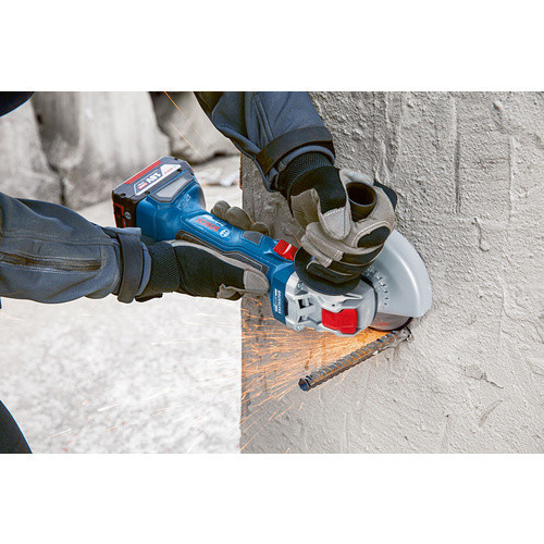 Metabo Akku-Winkelschleifer GWX 18V-7 in Blau und Schwarz mit 700 W und 11000 U/min - Bild 2