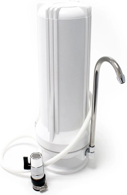 Naturewater Tr201 Tischwasserfilter mit 5µm Sedimentfilter in Silber oder Weiß - Bild 1