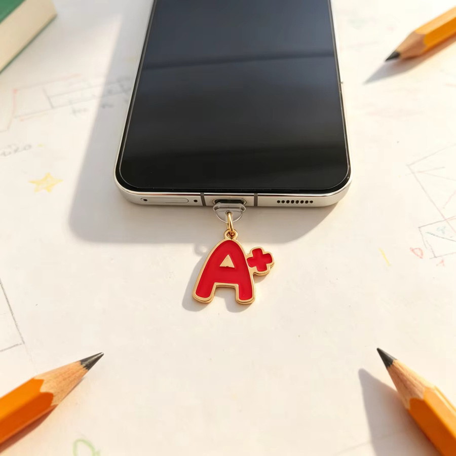 Academic Blessing A+ Perfect Score Handy-Staubschutzstecker für iPhone und Android als dekoratives Zubehör - Bild 3