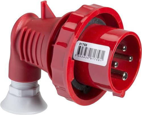 Schneider Electric CEE Winkelstecker 32A 415V in Rot - Bild 1