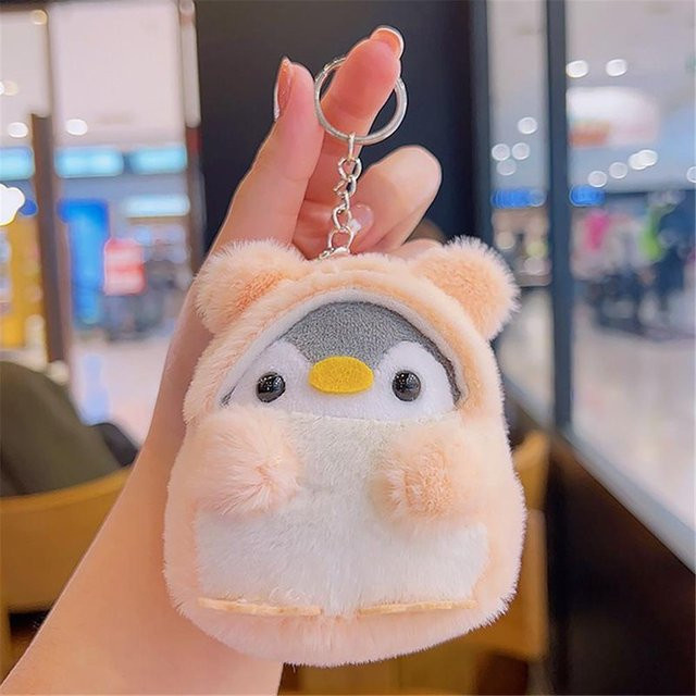 Yiran toy Pinguin Plüschtier, Schlüsselanhänger, 12-teiliges Set, ab 0 Jahren - Bild 1