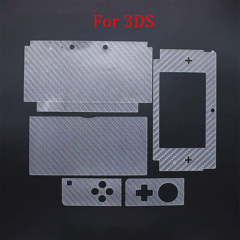 YuXi Carbon Faser Schutzfolie Transparent für Nintendo 2DS, 3DS, New 2DS XL, New 3DS XL, NDS, NDSI und NDSL Controller Zubehör - Bild 2