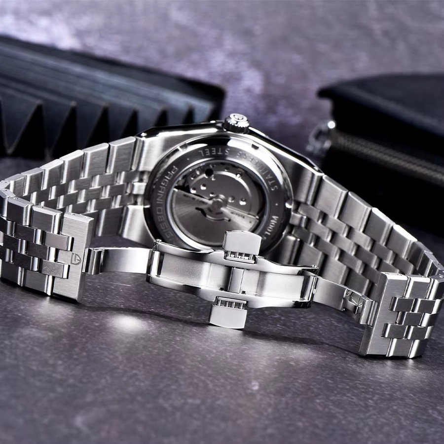 PAGANI DESIGN Armbanduhr, Automatik, Edelstahl, Grün, 40 mm, Herren - Bild 5