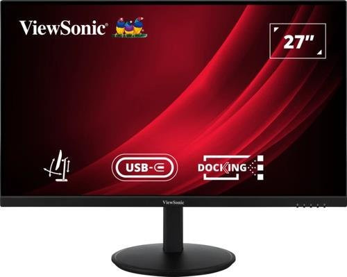 Viewsonic VG2709U-2K LED-Monitor 27 Zoll QHD IPS Panel Schwarz mit 100Hz, HDMI, DisplayPort und USB-C - Bild 1