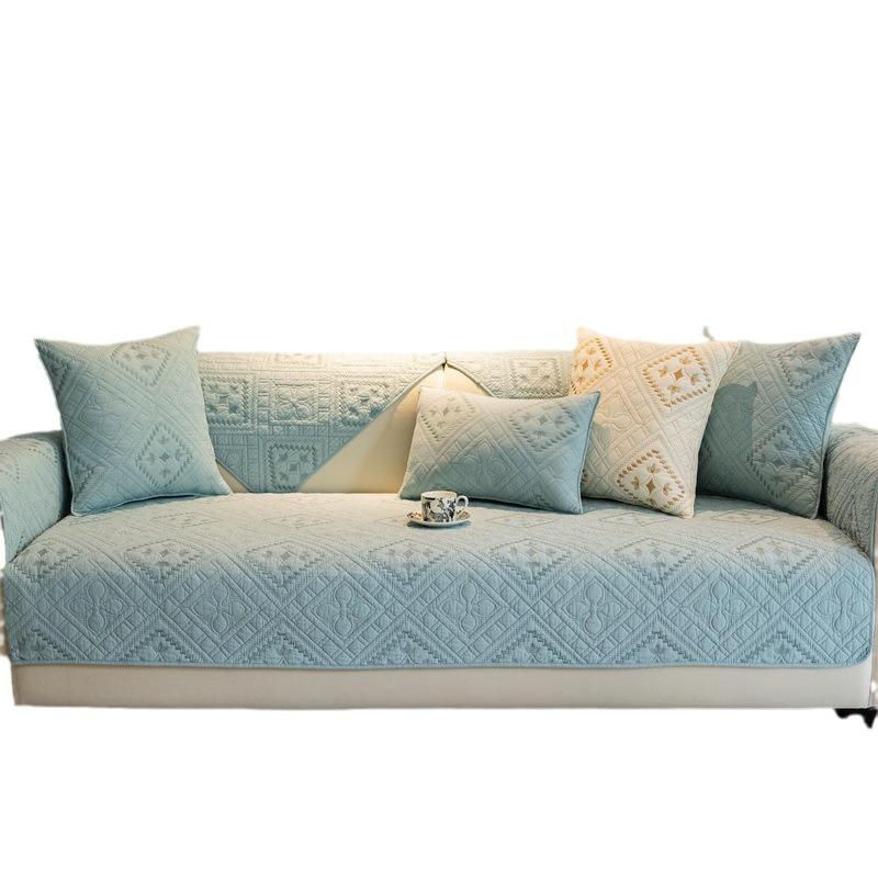 Super Six Sofakissen aus reiner Baumwolle, rutschfest und modern, B/B: 70 x 70 cm - Bild 2
