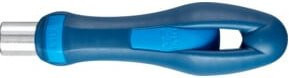 PFERD TOOLS Schnellwechselgriff SWG für Innenbürsten mit 1/2" Gewinde in Blau, Länge: 135 mm - Bild 1
