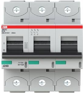 ABB S803C-D10 Leitungsschutzschalter 10A 400V Grau - Bild 1