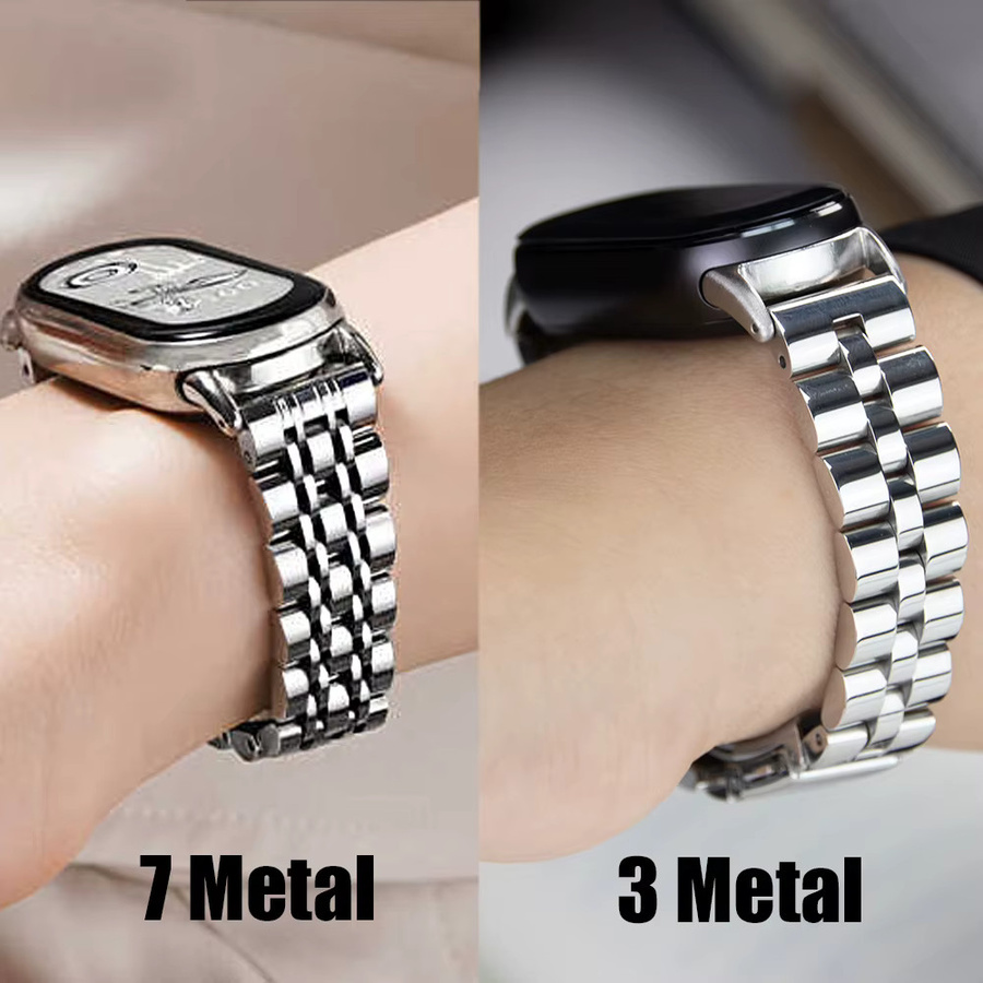Xiaomi Uhrenarmband Edelstahl, Silber, Damen - Bild 4