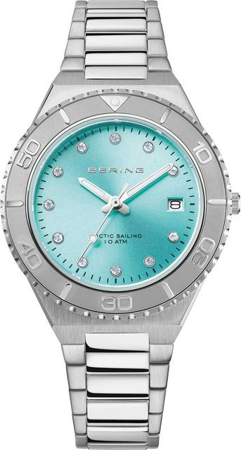 Bering Damenuhr, Quarz, Edelstahl, 36 mm, 10 ATM, Saphirglas - Bild 1
