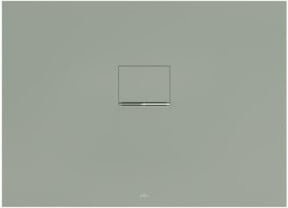 Villeroy & Boch Duschwanne Squaro Infinity, rechteckig, grau, B/T/H: 110 x 80 x 4 cm - Bild 1