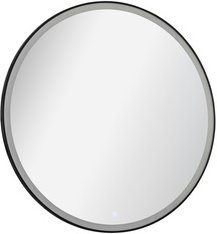 FACKELMANN Spiegelelement New York mit LED-Beleuchtung, grau, B/H/T: 60,5 x 60,5 x 2,6 cm - Bild 1