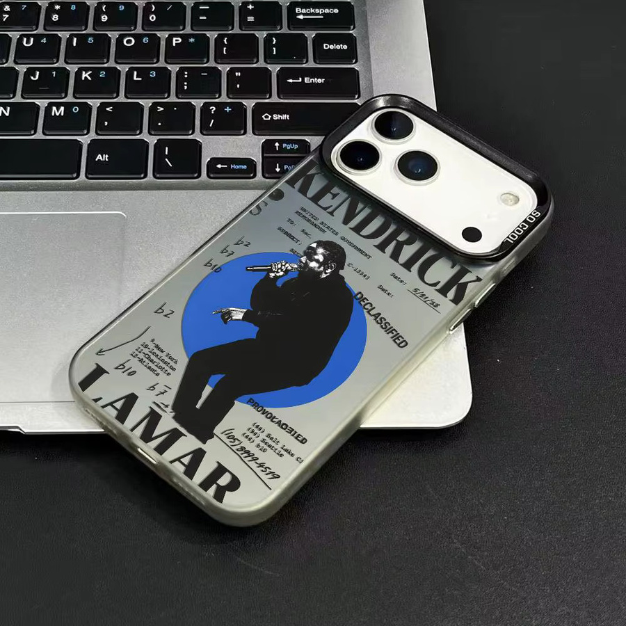 K-Kendrick Stoßfeste Handyhülle im Laser Aurora Design für iPhone 11 bis iPhone 17 Pro Max, Matt, Weiß/Mehrfarbig - Bild 3