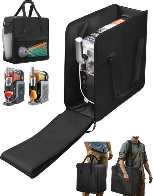 VIBRATITE Transporttasche für SLUSHi-Maschine in Schwarz, tragbare Reisebox aus Stoff, Breite: 44,0 cm, Tiefe: 26,0 cm - Bild 1